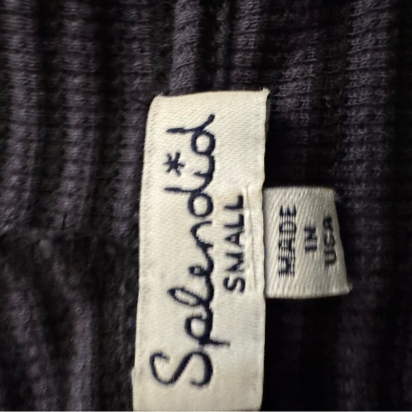 Splendid striped hooded waffle weave cardigan, size S, excellent condition - Picture 4 of 4